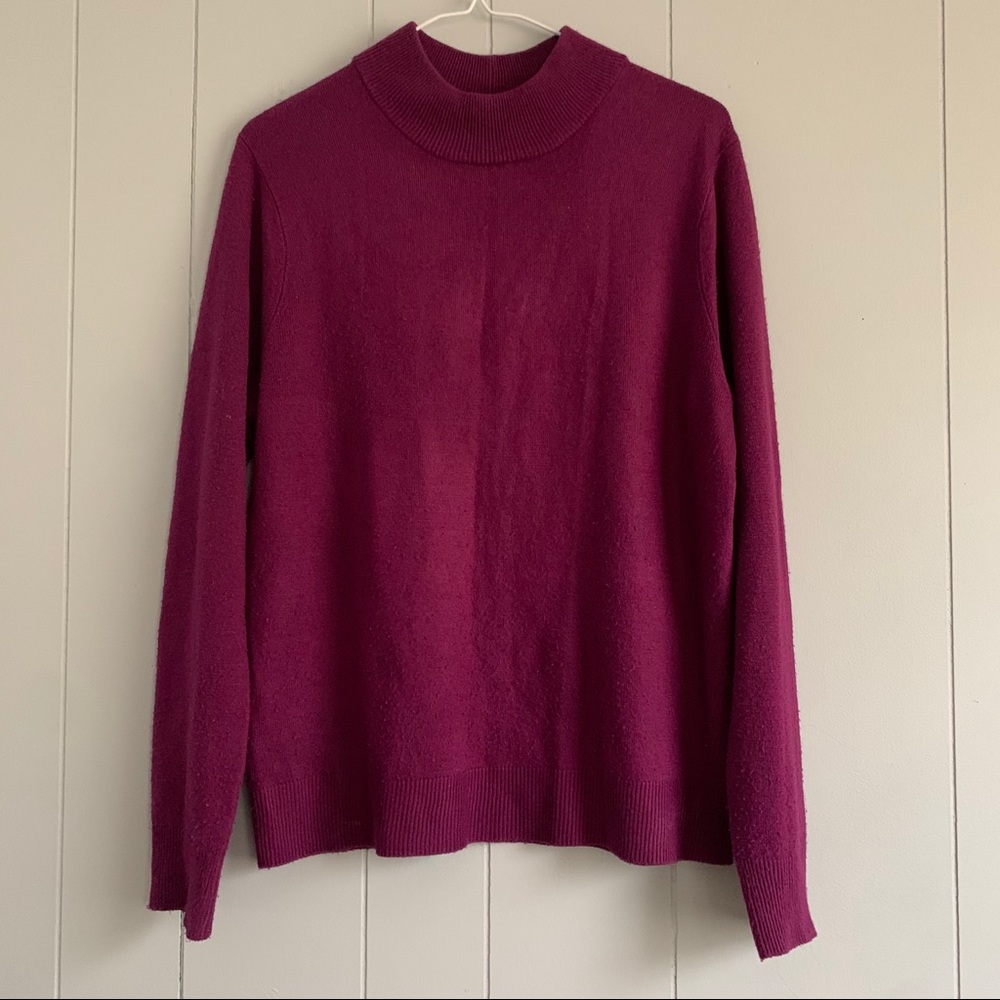 Mock/turtleneck sweater